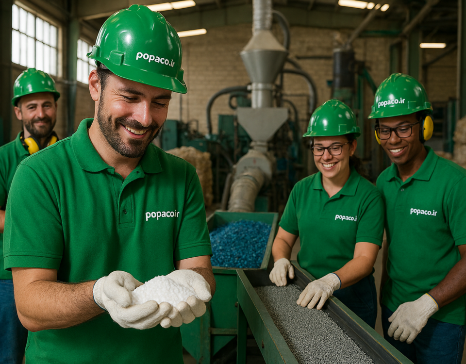 کربنات کلسیم بازیگر کلیدی در صنعت بازیافت ایران